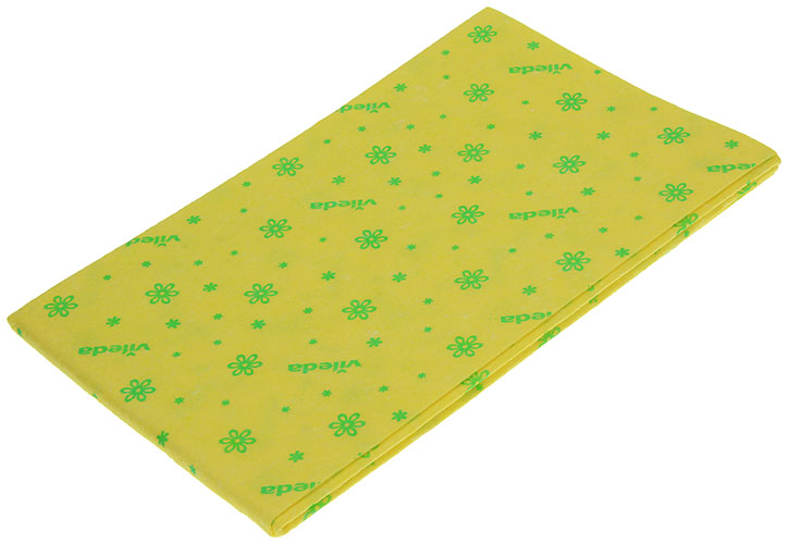 Serpillière Jaune 55x59cm - 2 Pcs