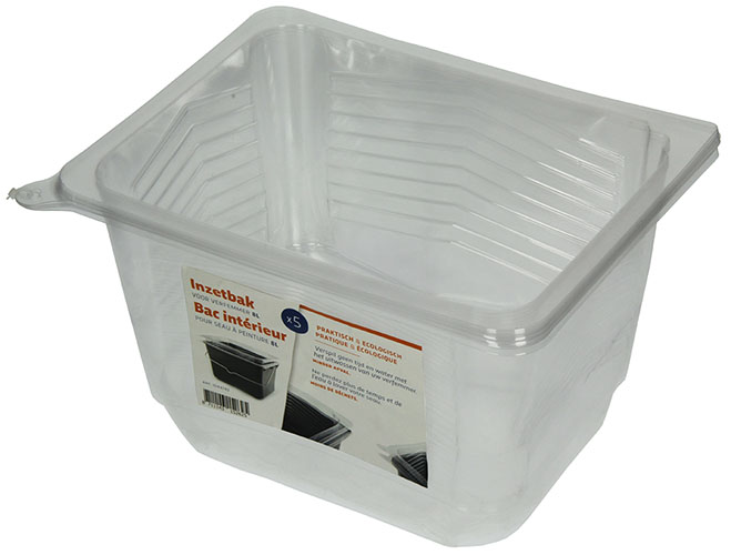 INZETBAK VOOR VERFEMMER 8L - 5 STUKS