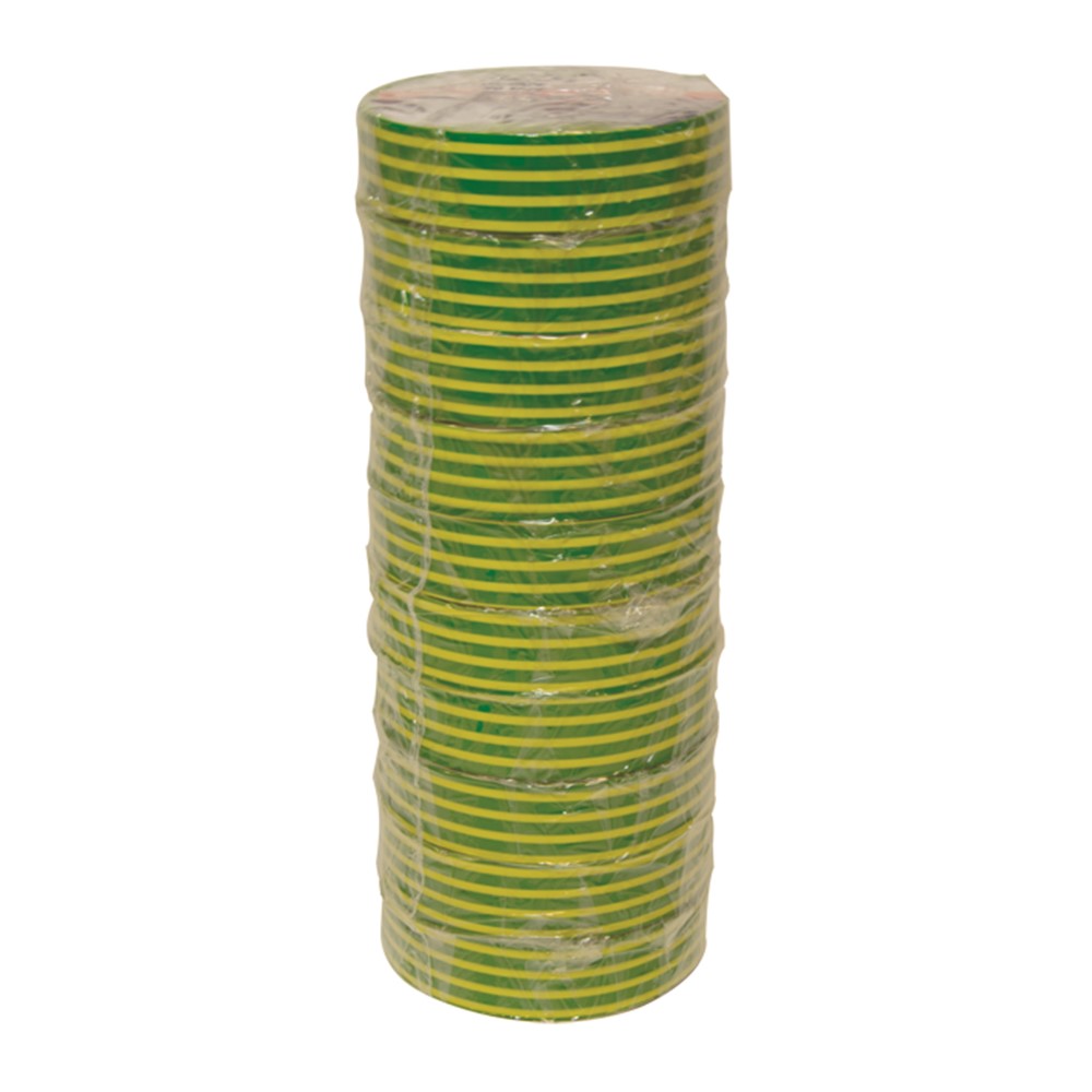 Isotape Geel/groen 19mm 20mtr