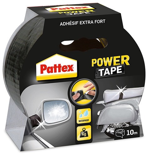 Tape Power Zwart 10mx5mm