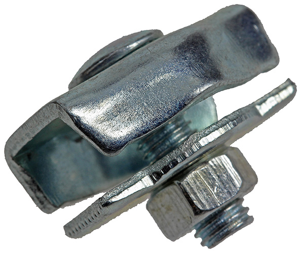 Staaldraadklemmen Simplex Verzinkt 4mm K - 2st