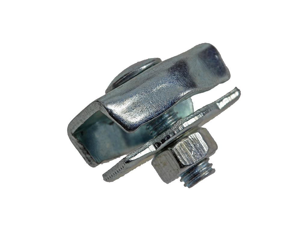 STAALDRAADKLEMMEN SIMPLEX VERZINKT 4MM K - 2ST