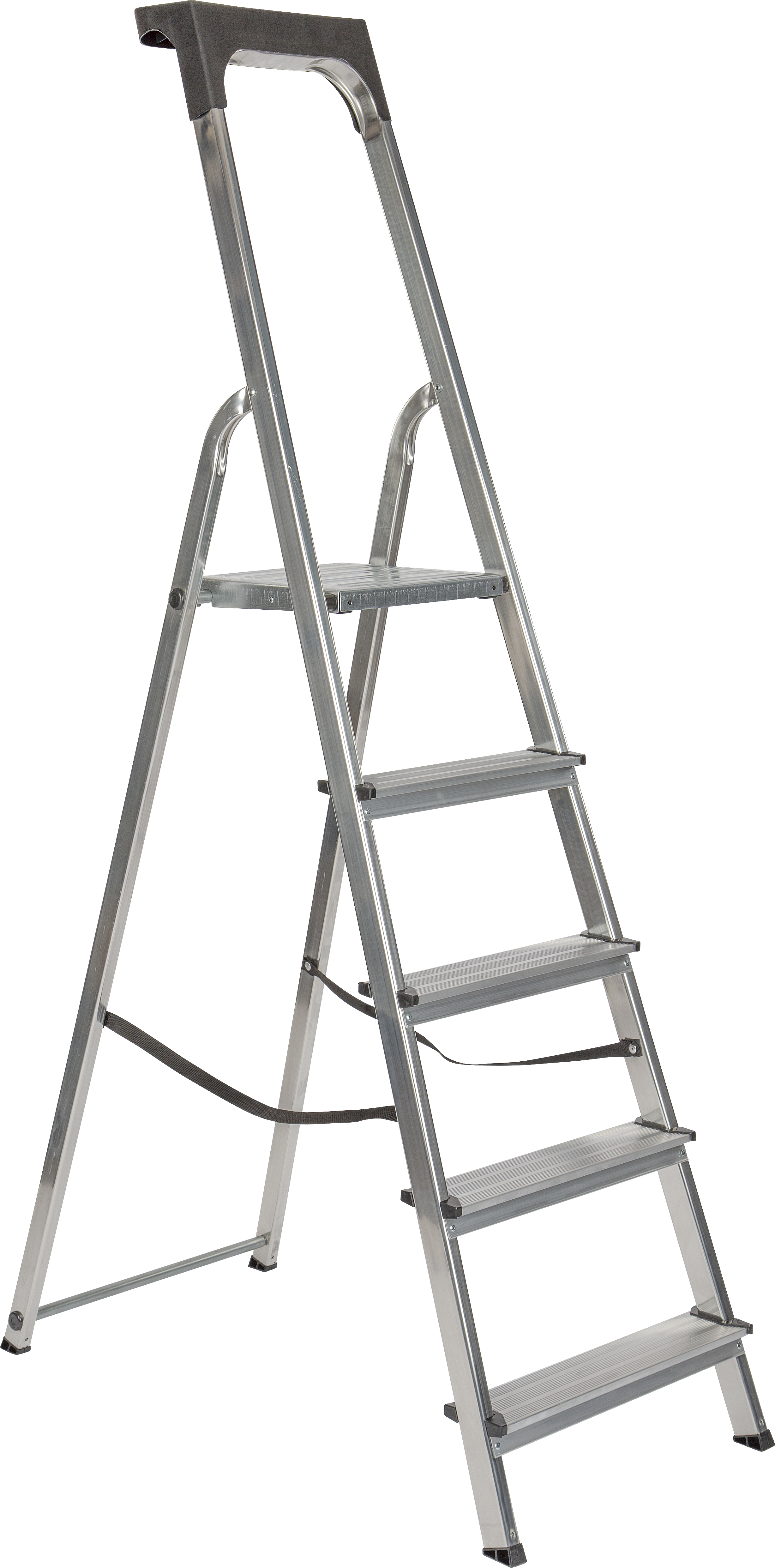 Trapladder Aluminium 5 Treden Euro Step