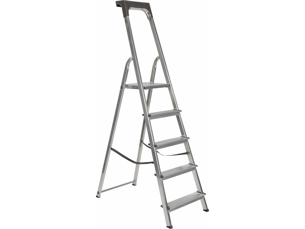 ESCABEAU ALUMINIUM 5 MARCHES EURO STEP
