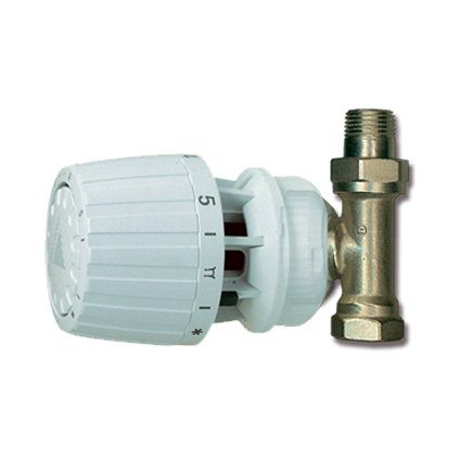 Vanne Radiateur Thermostatique Danfoss 1/2'' Droit Laiton