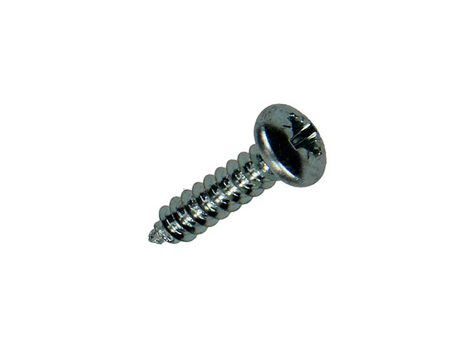 Vis A Tole Tete Cyl. Acier Zingue 3,9x16mm - 60pcs