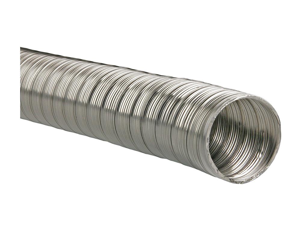 HARD FLEXIBEL LUCHTKANAAL SEMIDEC ALUMINIUM Ø 80 3000MM