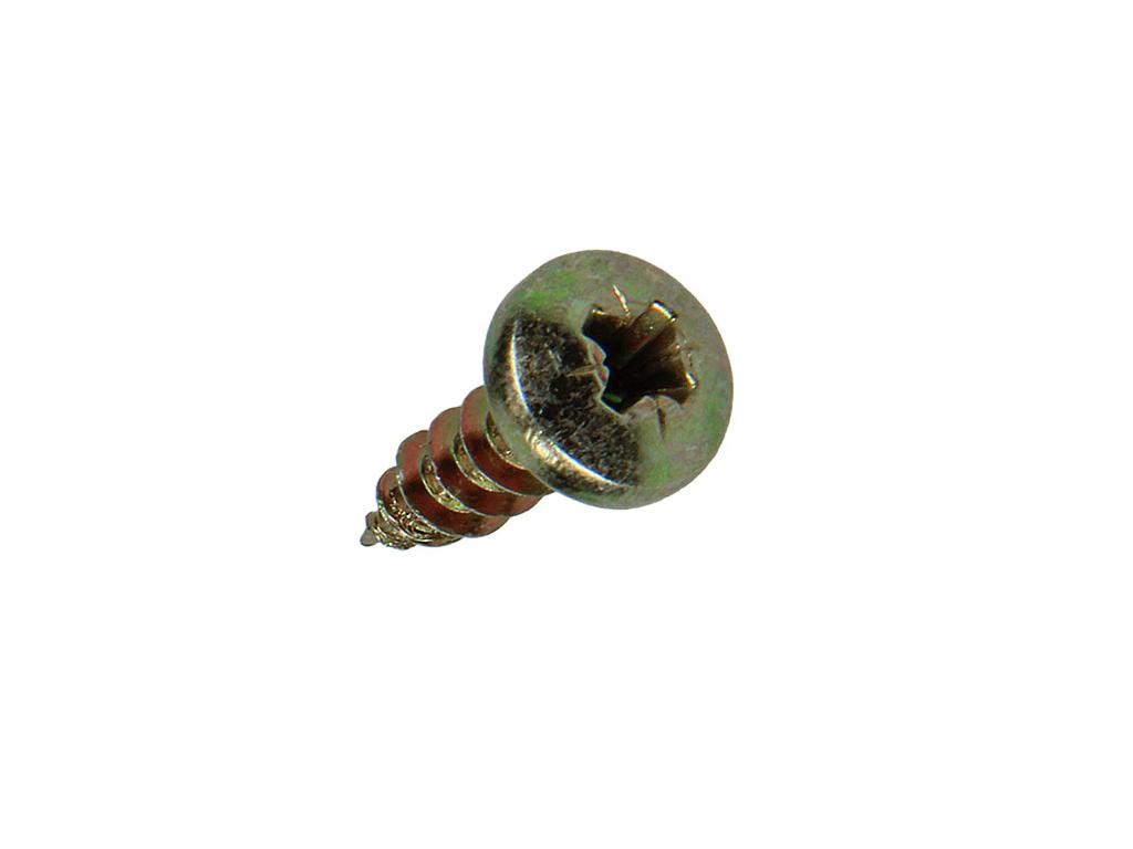 SPAANPLAATSCHROEVEN CYL.KOP GEELVERZ. 5,0X16MM - 25ST