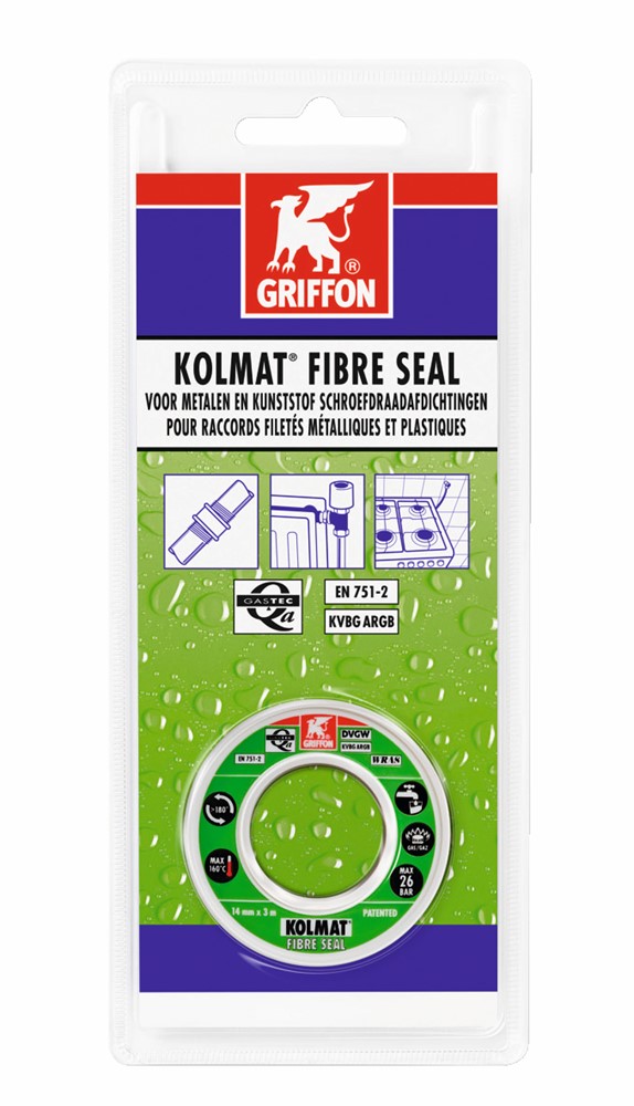 Ruban D''etancheite Kolmat Fibre Seal 14mm X 3m