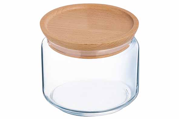 Pot Cuisine Pure Jar Couvercle & Bois 0,50l