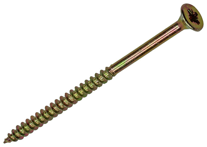 Spaanplaatschroeven Vz Kop Geel Vz 4,0x70mm - 200st
