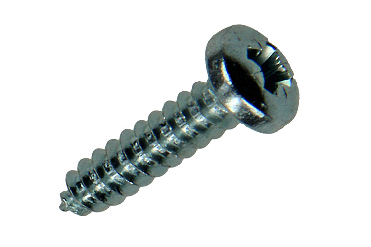 Vis A Tole Tete Cyl. Acier Zingue 4,2x19mm - 18pcs