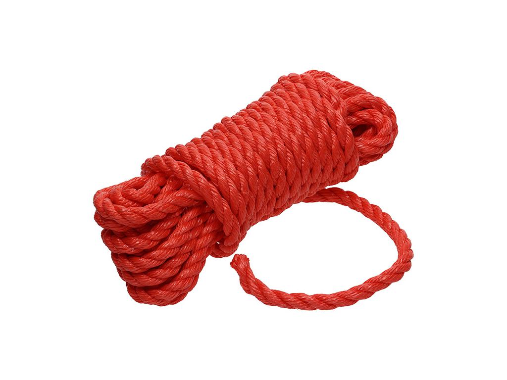 PP TOUW GEDRAAID ORANJE 12MM X 10M