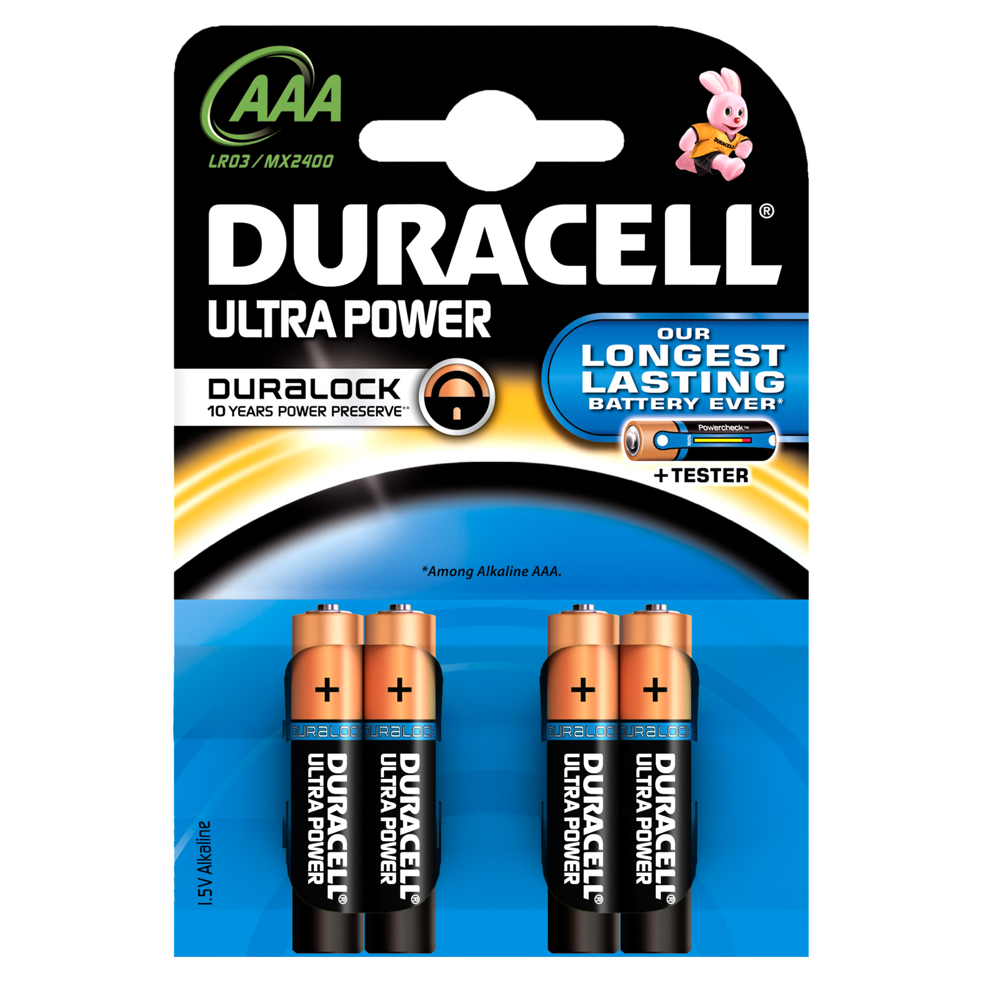 Alkaline Batterij Aaa Ultra Power - 4st