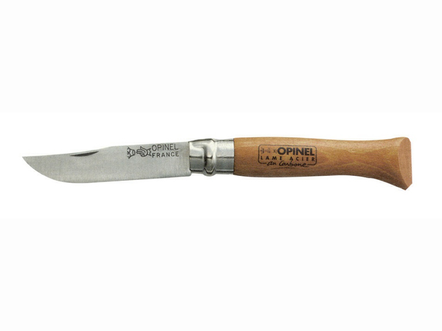 Couteau Opinel N° 8 Carbone 8.5cm