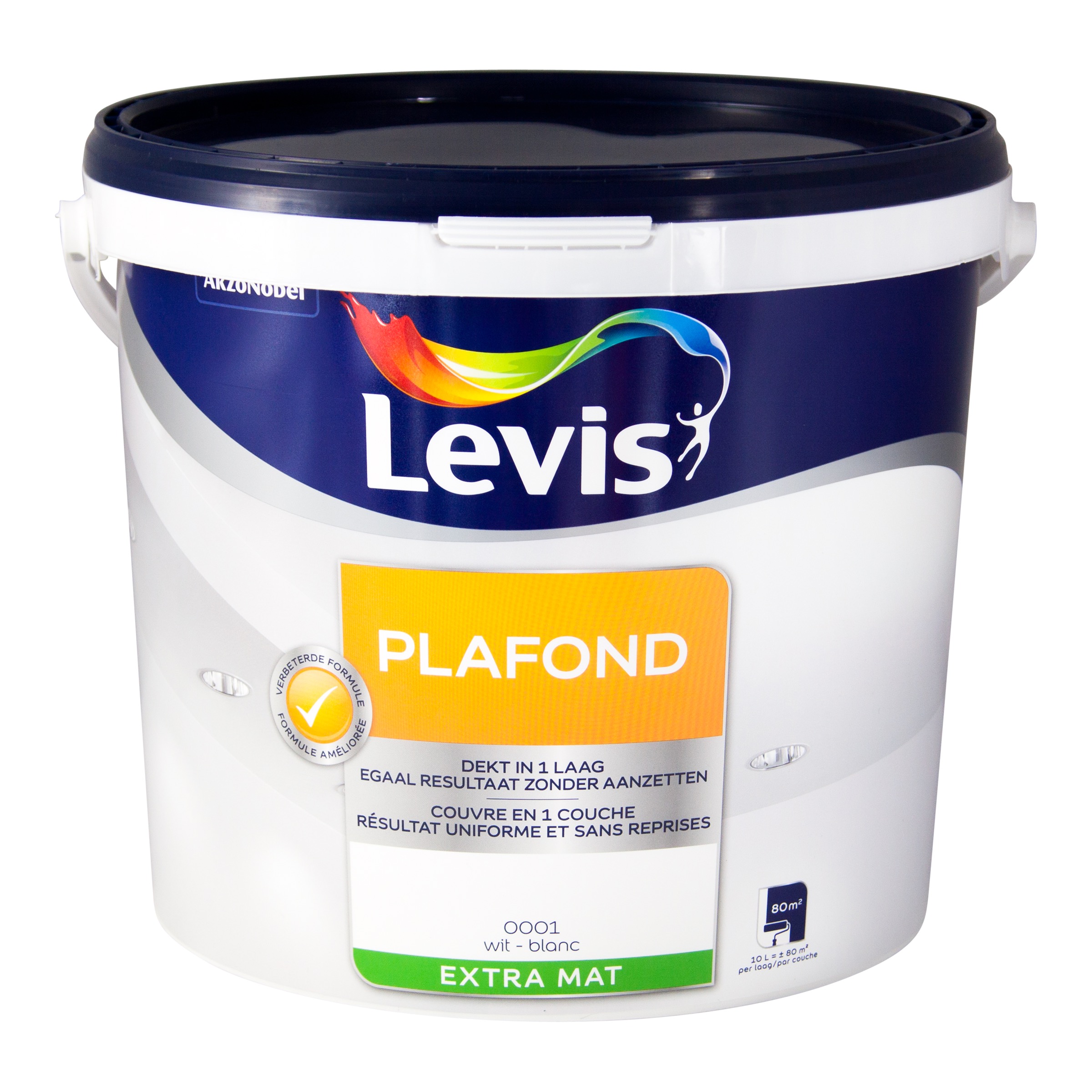 PLAFONDVERF WIT EXTRA MAT 10 L