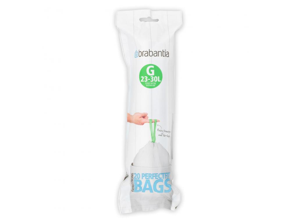 AFVALZAKKEN 30L PERFECTFIT STRING (G) WIT