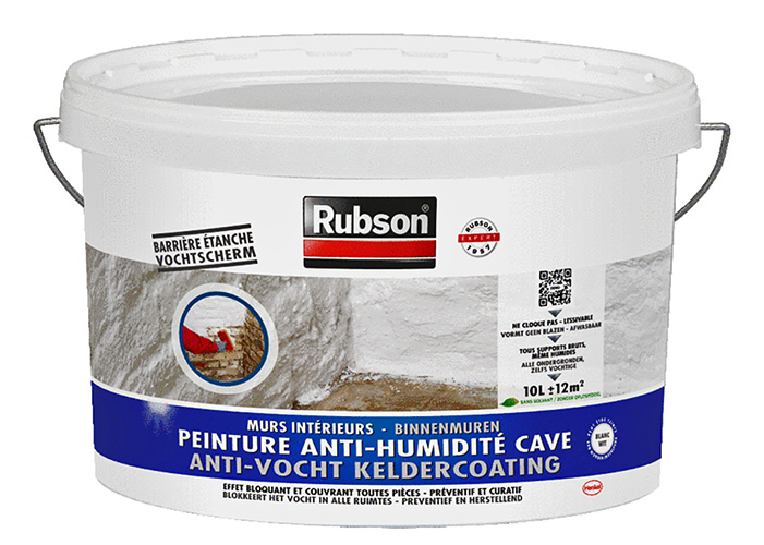 PEINTURE ANTI-HUMIDITE CAVE BLANC 10L