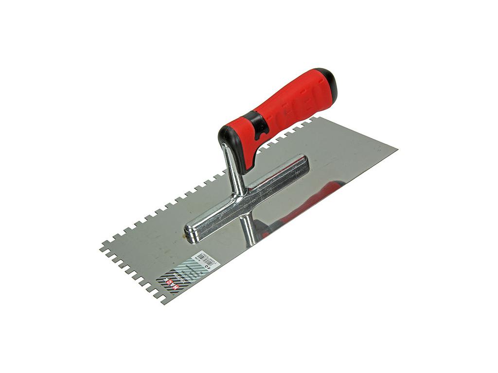 GETANDE RVS PLAKSPAAN SOFTGRIP 120X280MM FIJNE VERTANDING 10X10MM
