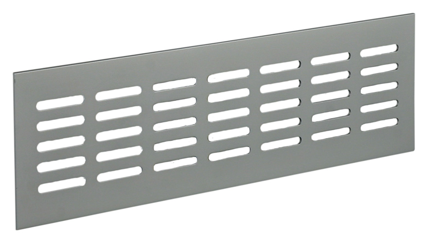 Grille D'aeration 381 Alu Finition F1 300x80mm