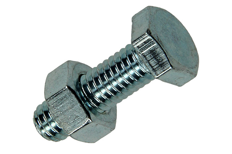 Tapbouten+moeren Verzinkt M6x20mm - 45st