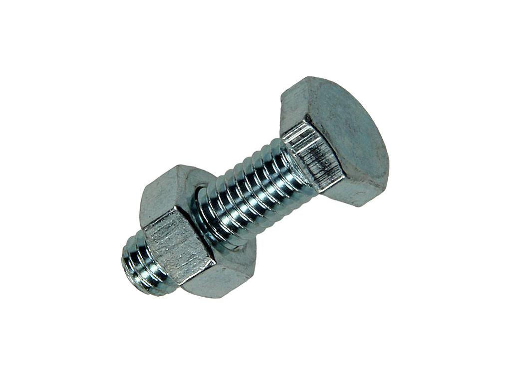 TAPBOUTEN+MOEREN VERZINKT M6X20MM - 45ST