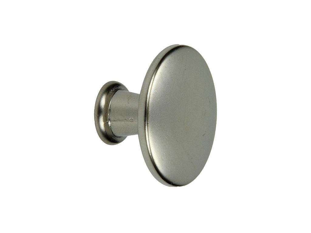 MAT VERNIKKELDE MEUBELKNOP OP VOETJE 14 MM Ø30MM