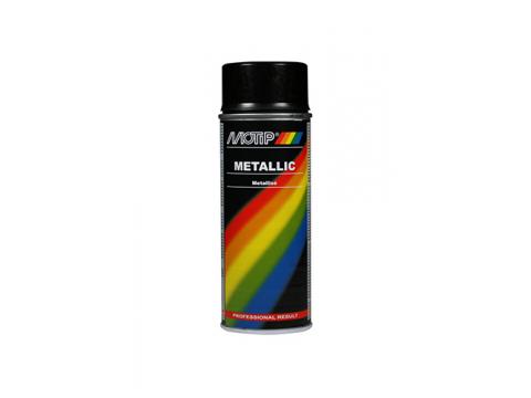 Spray Acrylique Noir Metallise 400ml