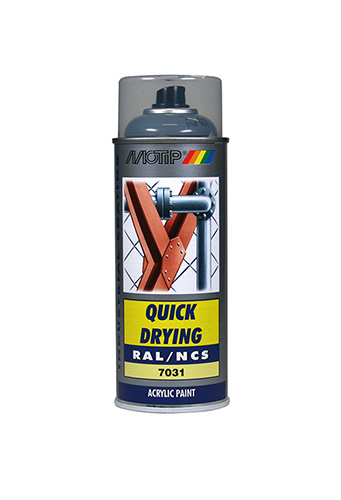 Spray Acryl Ral 7031 Blauwgrijs 400ml
