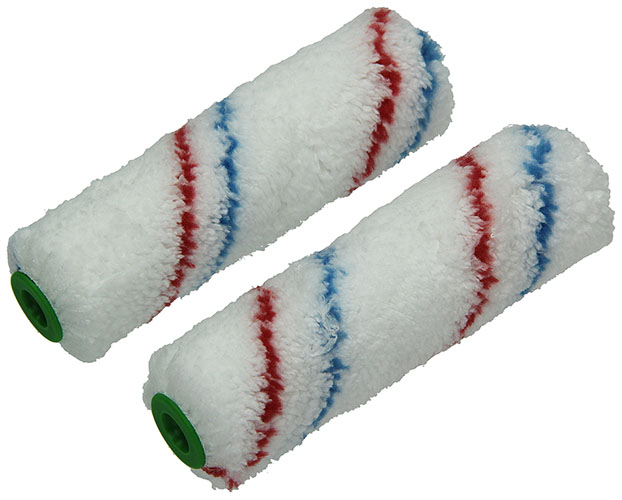 Polyester Verfrollen 11cm Recht Voor Lazuren - 2st