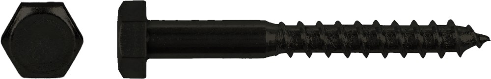 Houtdraadbouten Zeskantkop Din 571 ø8xl70mm Bt - 6 St