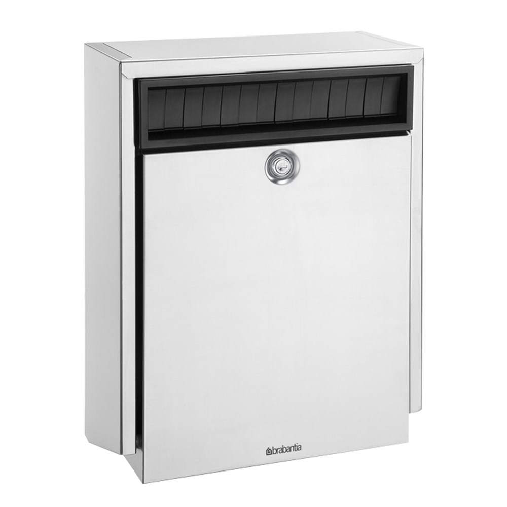 BRIEVENBUS RVS D410 ZILVER