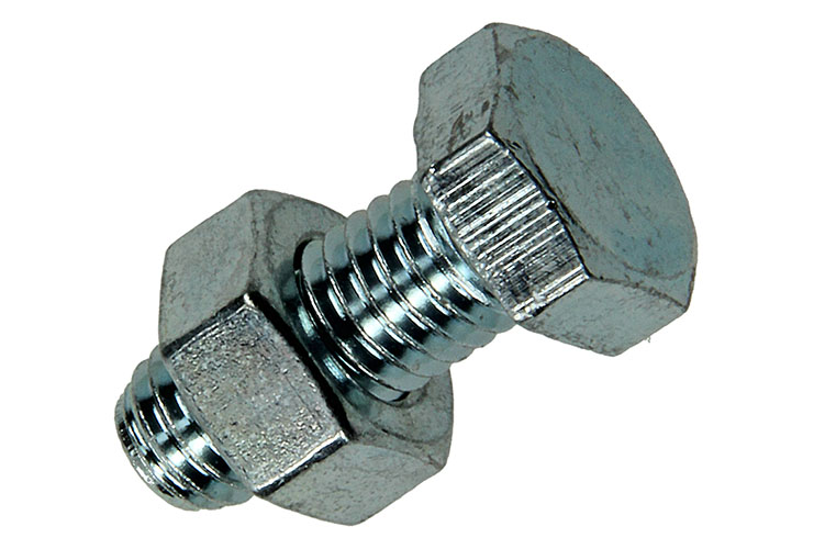 Tapbouten+moeren Verzinkt M8x20mm - 28st