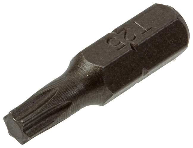 Torx Schroefbit Onbehandeld Staal 2 St T 25