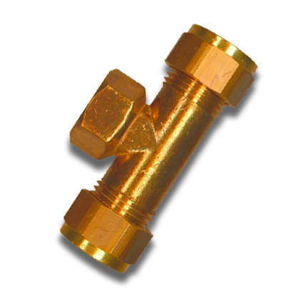 T Klemkoppeling 15 X 1/2'' F X 15 Mm Messing