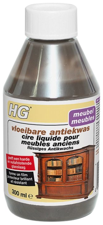 Hg Cire Liquide Pour Meubles Anciens - Brune 300ml