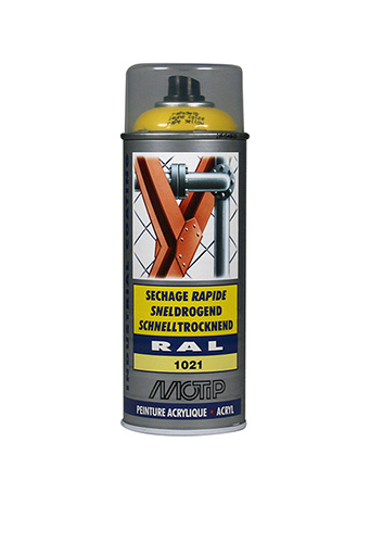 SPRAY ACRYL RAL 1021 KOOLZAAD GEEL 400ML