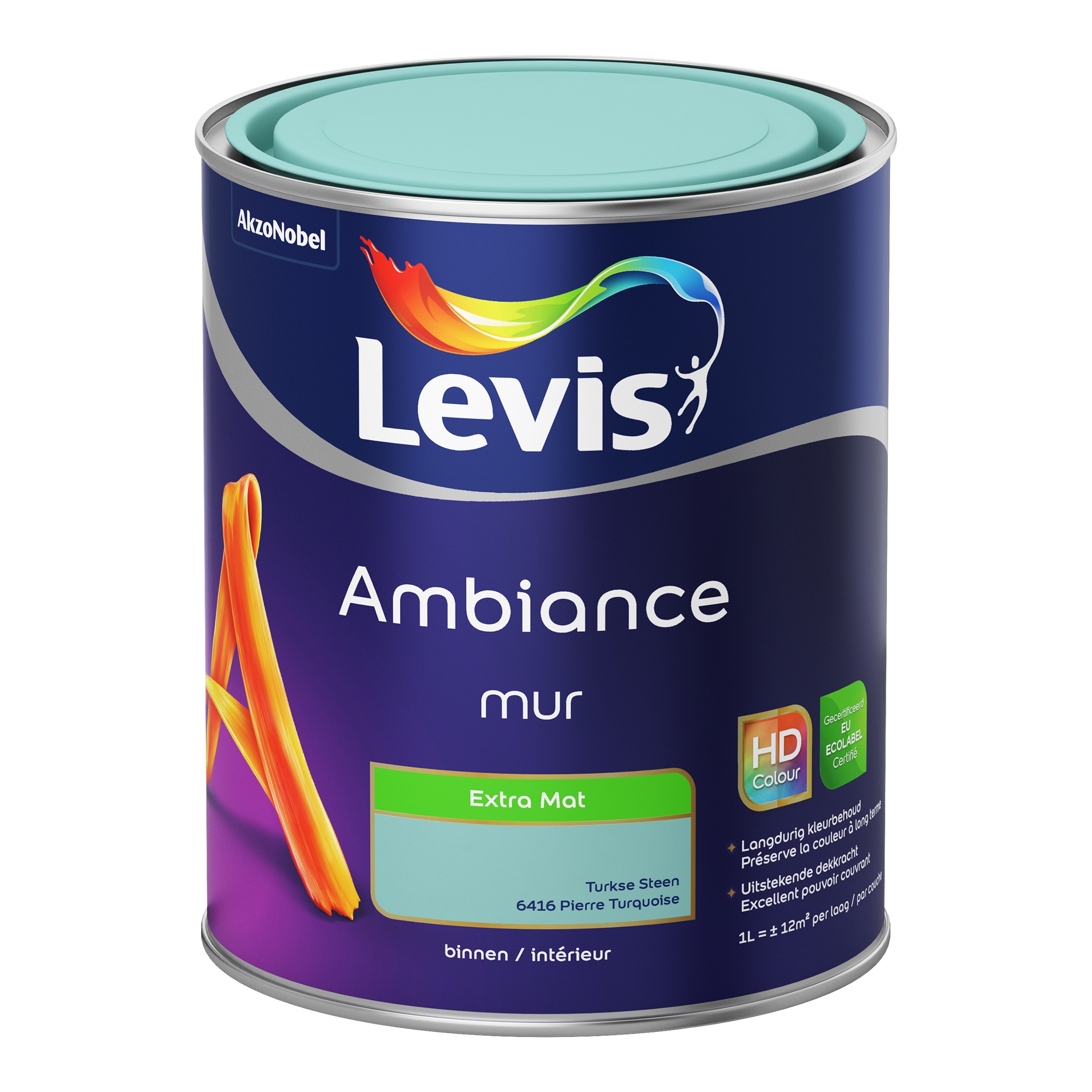 Muurverf Ambiance Mur Extra Mat Turkse Steen 1 L