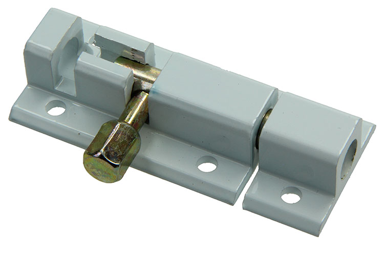 Profielgrendel Met Sluitbeugel Wit 50mm