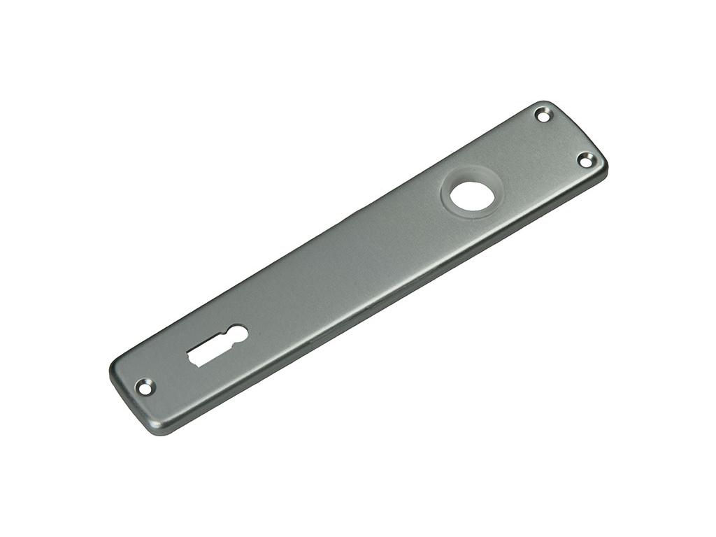 PAAR DEURPLATEN ALU NATUUR BB 110
