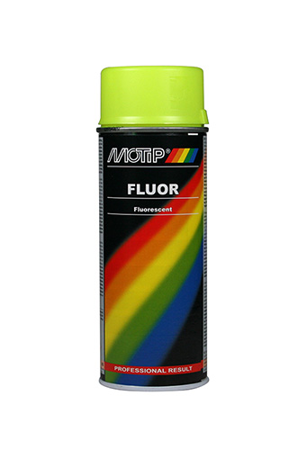 Spray Acrylique Fluorescent Jaune 400ml