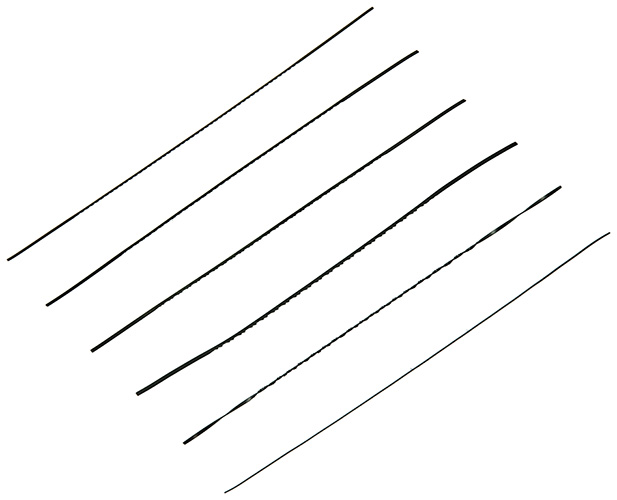 Jeu De 6x4 Lames Pour Differentes Scies A Chantourner