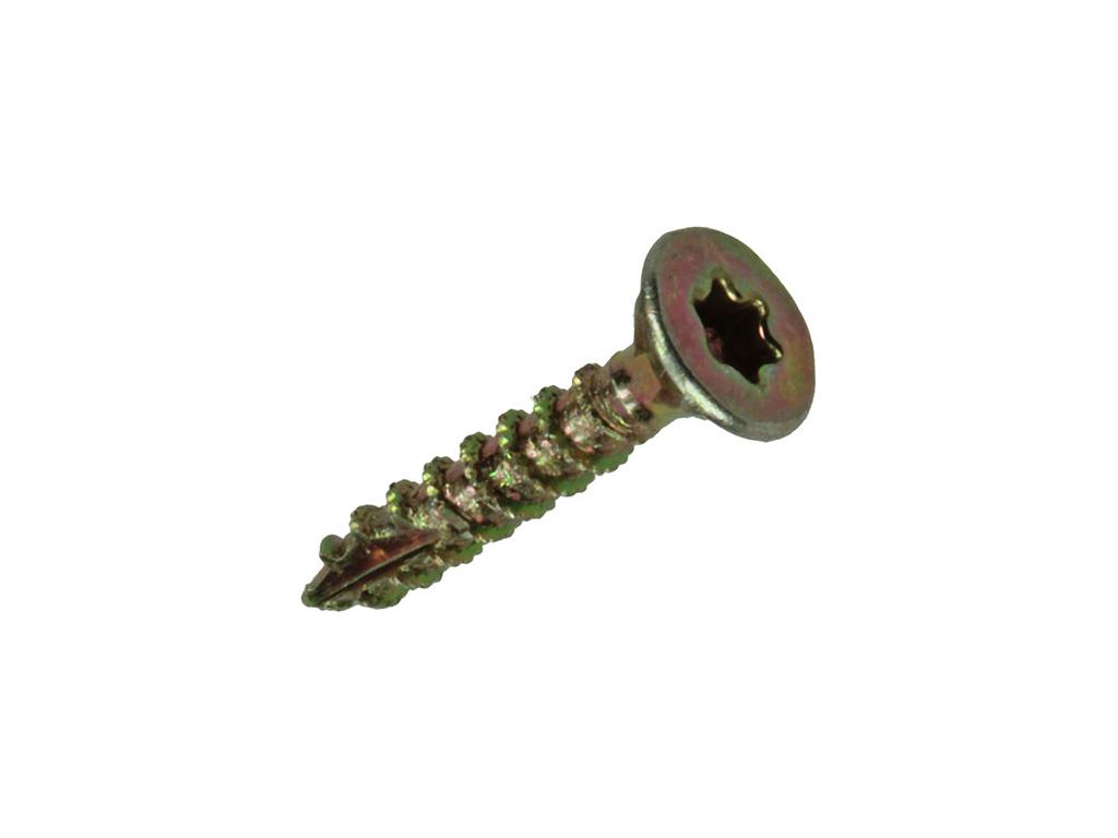 SPAANPLAATSCHROEVEN VZ KOP-ZELFB. GEELVERZ. 3,0X16MM - 200ST