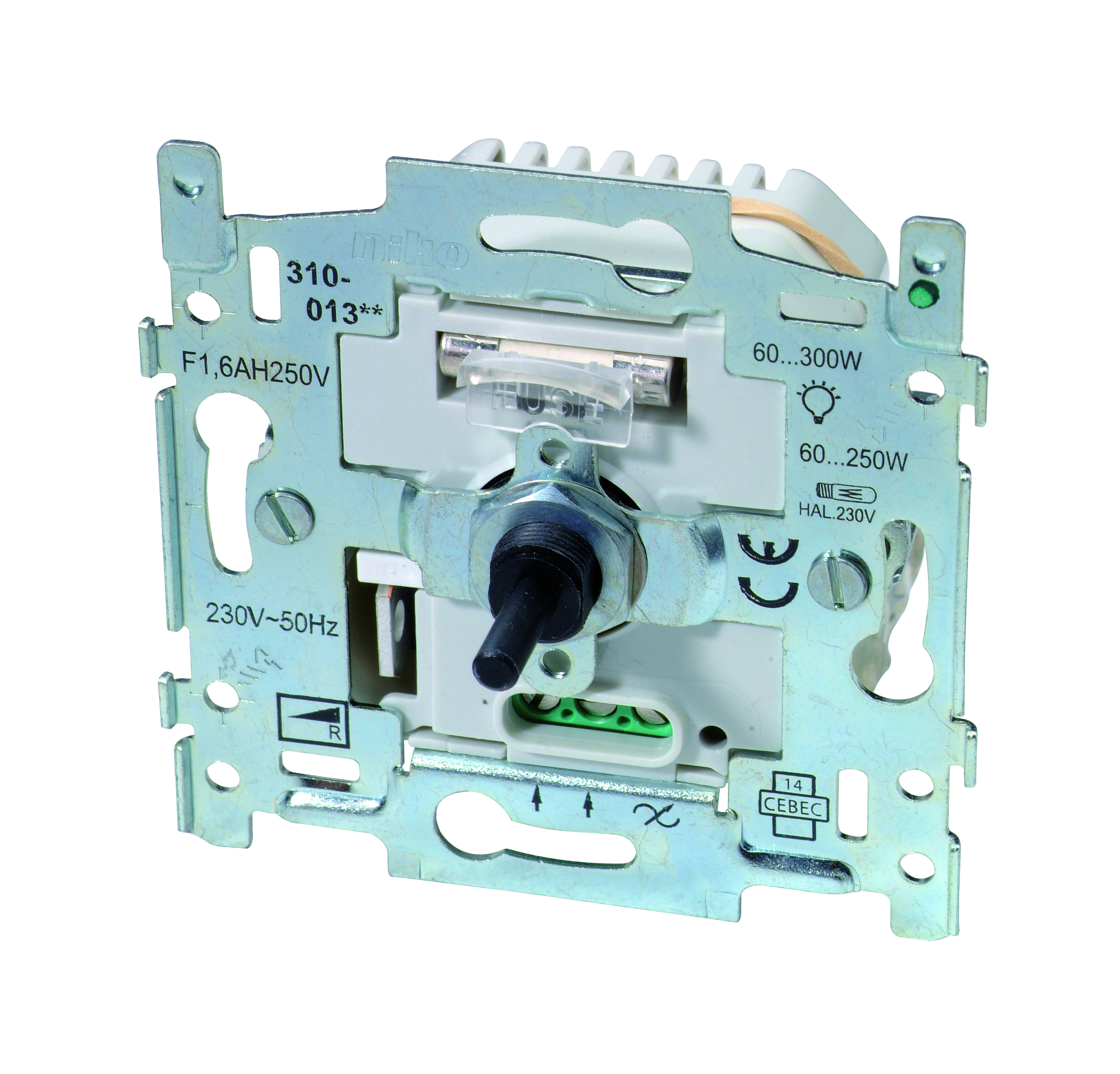 Sokkel Resistieve Draaiknopdimmer 300w