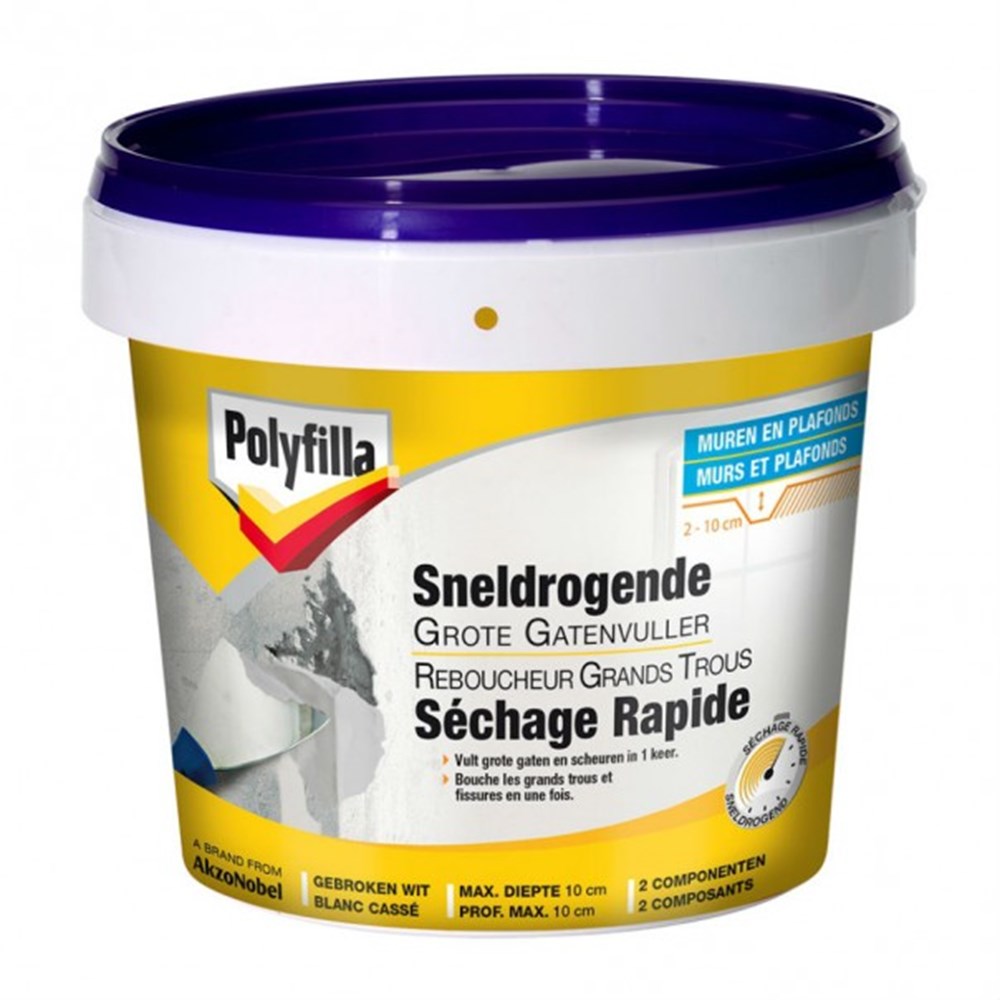 Sneldrogende Grote Gatenvuller 2x500gr