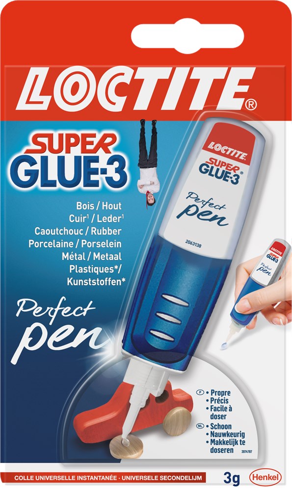 Colle Instantanée Loctite Superglue-3 Perfect Pen 3g