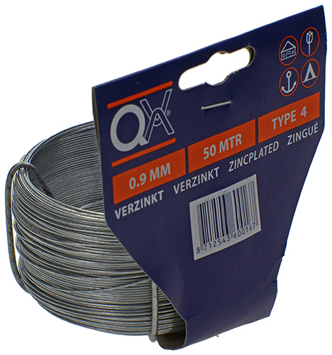 BINDDRAAD VERZINKT 0,9MM QX N 4 - 50M