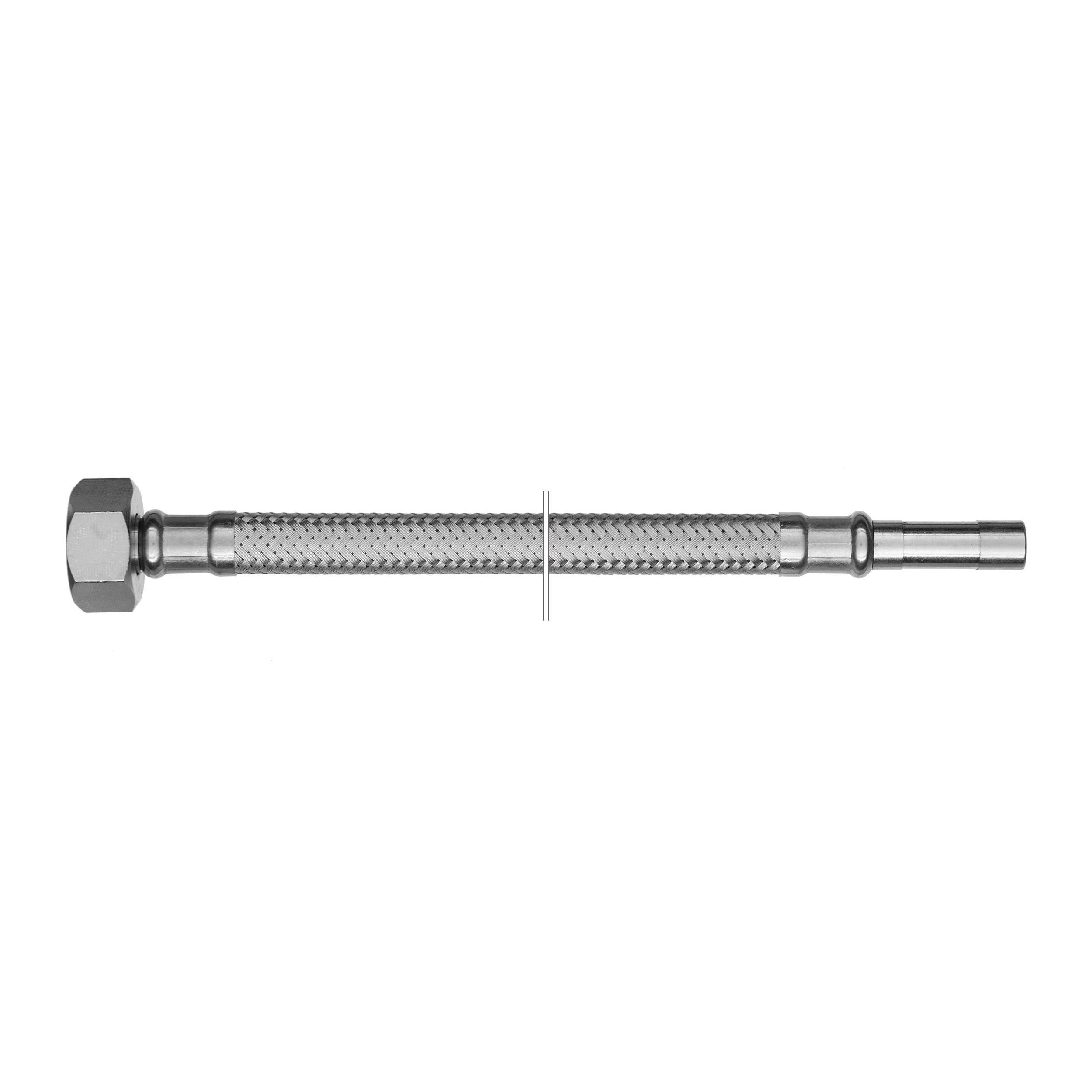 Flexibele Slang Saniflex 30 Cm - 1/2'' F X 10 Mm Rubber