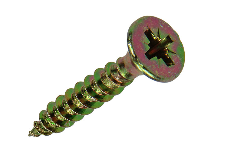 Vis Agglo Tete Fraisee Ac. Bichro 5,0x30mm - 15pc