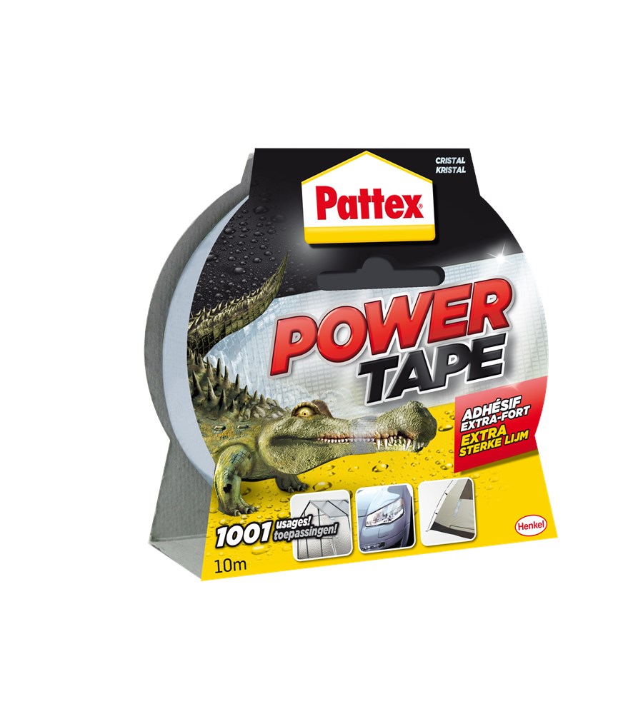 Power Tape Transparant 10m